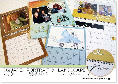 Persionalized Calendars